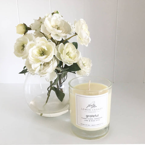Lemon Canary Natural Soy Candle